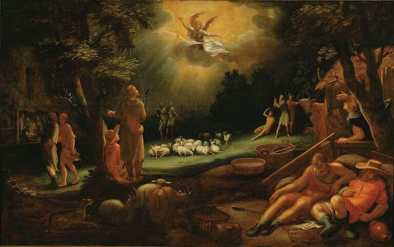 Manner of abraham bloemaert announcement to the shepherds c1600 fhm01 os i 8d67a2 (resized)